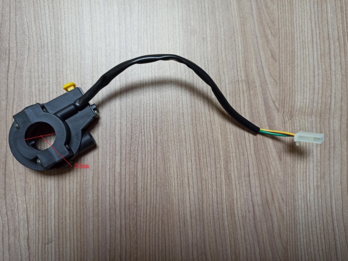 Left handle switch assembly