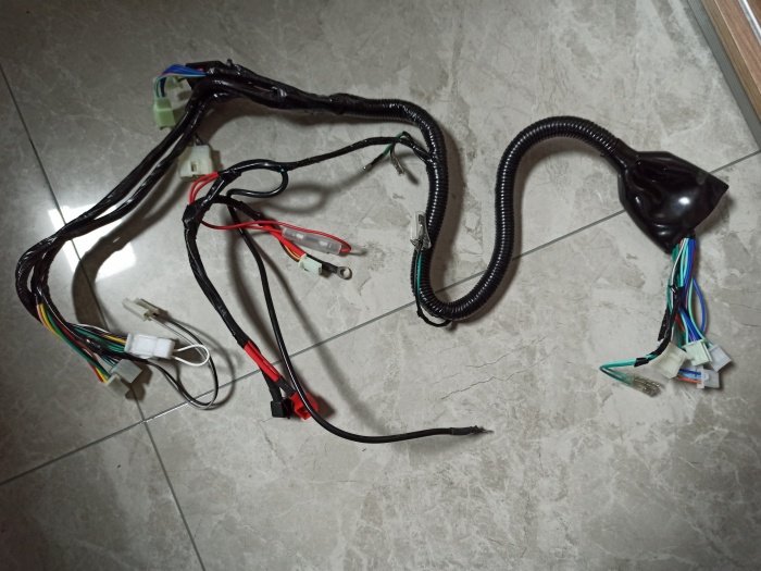 Whole vehicle wiring harness
