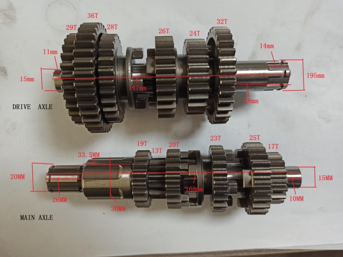Main Drive Axle