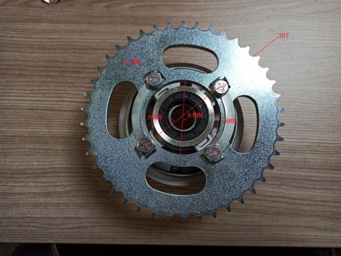 Buffer Sprocket wheel assembly