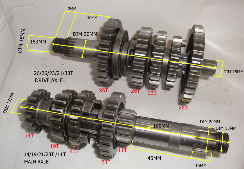 Main Drive Axle