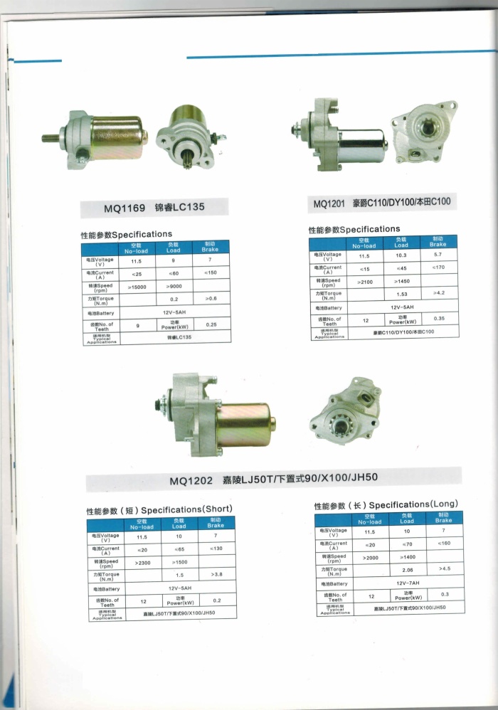 Electric starter