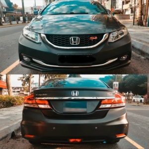 2014-2015 Honda Civic FB body kit front bumper set fog lamp grill