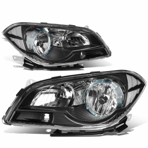 Chevrolet Chevy Malibu 2008 Headlight Black Housing Clear Corner