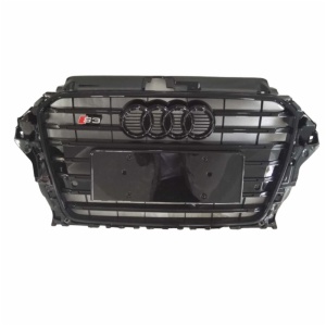 14-16 Audi A3 body kit RS3 mid-net front bumper grille modification and upgrade