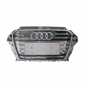 14-16 Audi A3 body kit RS3 mid-net front bumper grille modification and upgrade