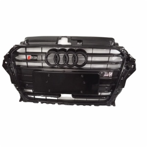 14-16 Audi A3 body kit RS3 mid-net front bumper grille modification and upgrade