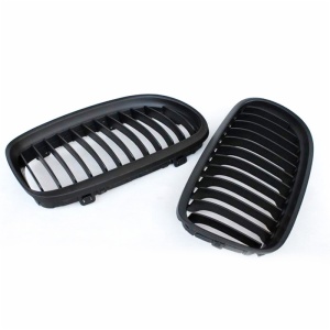 2008-2011 BMW old 3 Series E90 modified single-line model light black matte black front grille