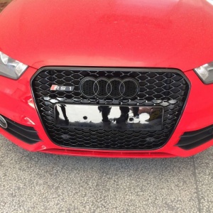 2013-2015 Audi a1 upgrade rs1 body kit front bumper grille modification
