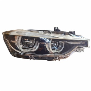 2013-2015 BMW 3 Series F30 headlight assembly to the new spoon angel eye daytime running light f35 LED headlight