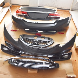 2014-2015 Honda Civic FB body kit front bumper set fog lamp grill