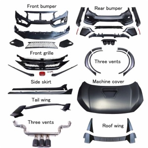2016-2019 new Honda Civic body kit upgrade RS class car