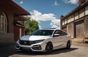 2021 Honda Civic FC Type R SI body kit, front bumper kit, fog lamp frame, front spoiler