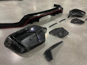 2021 Honda Civic FC Type R SI body kit, front bumper kit, fog lamp frame, front spoiler