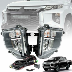 35W H16 Fog Lamp Spot Light Use For Mitsubishi L200 Triton 2019 2020 Car Fog Light