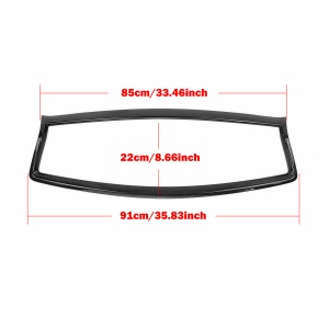 PP Front Grill Mesh Trim Cover