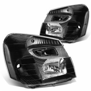 Amber Black Head light For chevrolet Equinox 2005-2009 GM2502254