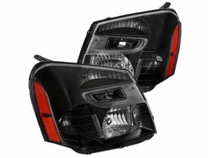 Amber Black Head light For chevrolet Equinox 2005-2009 GM2502254
