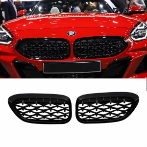 auto front bumper grille ABS diamond black grille for BMW Z4 E89 auto parts grille 2009-2016