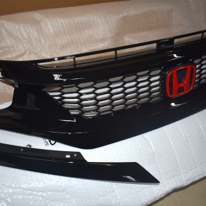 Auto parts body kit car front insurance grill for honda civic 2016 fc fk