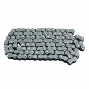 AX100 motorcycle parts 40mn steel black and yellow color 428 motorcycle roller chain