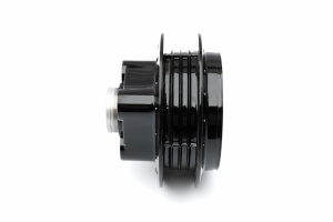 black front motorcycle hub