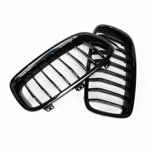 BMW 3 Series F30 F35 modified ABS bright black front bumper grille 320lim 328