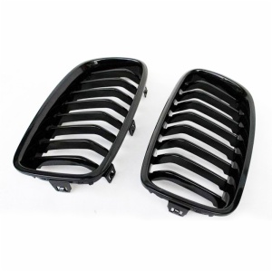 BMW 3 Series F30 F35 modified ABS bright black front bumper grille 320lim 328