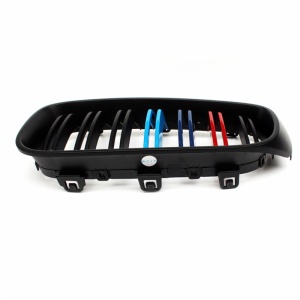 BMW 3 Series GT F34 to change the mesh double line three-color bright black matte black mesh decoration grille