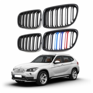 BMW x1 E84 2011 2016 bright black abs plastic cover grille Auto Front Grille