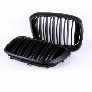 BMW X3 X4 G01G02 bright black mid-net front air intake grille