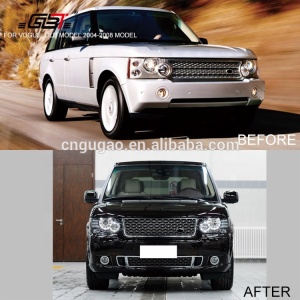body kit auto parts front bumper grille headlights tail light year 2005-2009 for Land Rover Range Rover Vogue