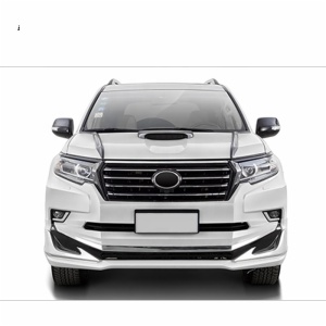 body kit include front&rear bumper lip spoiler and exhaust pipe auto parts for 2018 Toyota Prado fj150 Model