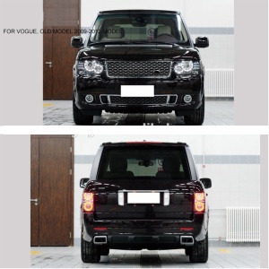 Body kit include front&rear car bumpers grille and headlights fog lamp case year 2009-2012 For Range Rover Vogue
