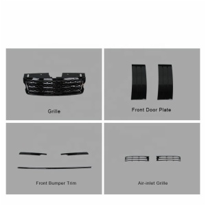 body kits for 2013-2017 door plate and bumper trim air-inlet grille for LAND ROVER RANGE ROVER VOGUE MODEL