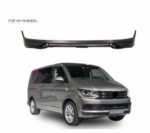 body kits with front rear bumper plate spoiler and led lamp exhaust pipe for Volkswagen VW T6