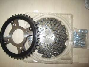 chain sprocket set CG 125 TITAN