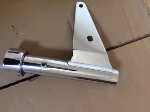 Chrome CG125 CG150 Body Parts Headlamp Mounting Support Holder Motorcycle Headlight Bracket