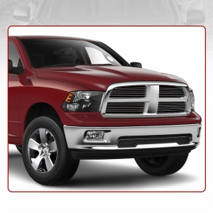 HeadLamps for 2009 2010 2011 2012-2018 Dodge Ram 1500 2500 3500 Black Quad Headlights Assembly Head Lamps CH2519135 CH2518135