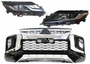 Facelift Adventure Body Kits For MITSUBISHI TRITON 2015 Upgrade To 2019-2020 Auto Body Bumpers