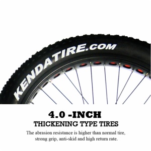 fat tire snow electric bike -fr-26d