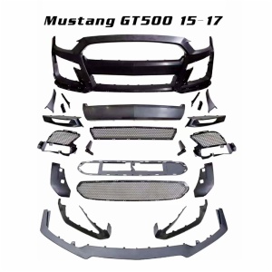Ford Mustang Shelby GT500 Front Bumper Body Kit Upgrade Body Set Cobra logo