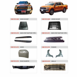ford ranger 2015 body kit grill headlight bumper