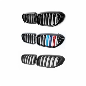 Front Bumper Grille For Bmw 5 Series G30 Auto Parts Three Color Grill For G38 17-IN Replacement M-Color Grille