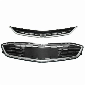 Front Bumper Upper Grill Middle Lower Grille For Chevrolet malibu 2016 2017 2018