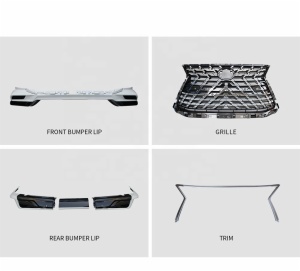 front rear bumper kit grille chrome year 2016 2017 2018 2019 2021 2021 body kit For Lexus 570 LX 570 TD Model
