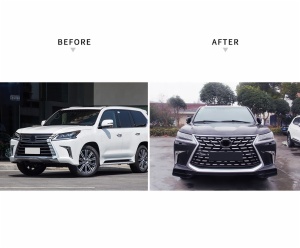 front rear bumper kit grille chrome year 2016 2017 2018 2019 2021 2021 body kit For Lexus 570 LX 570 TD Model