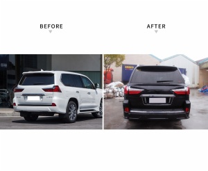 front rear bumper kit grille chrome year 2016 2017 2018 2019 2021 2021 body kit For Lexus 570 LX 570 TD Model