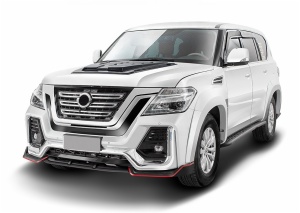Front/rear bumper spoiler lip for Nissan Patrol Y62