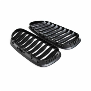 Gloss Black tri color Front Grille Grill For BMW E85 E86 Z4 Coupe/Convertible 2003-2008